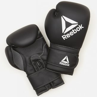 Reebok Retail 16 Oz Boxing Gloves - Black/White, Boxnings- & Thaihandskar