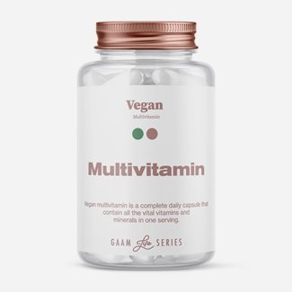 GAAM Life Series Vegan Multivitamin, 60 caps, Vitaminer