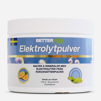 Better You Elektrolytpulver, 150 g, Sportdryck