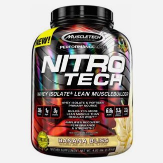 Muscletech Performance Series  Nitro-Tech, 1,8 kg, Proteinpulver