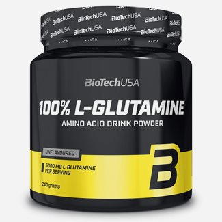 BioTechUSA 100% L-glutamine, Aminosyror