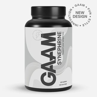 GAAM Power Series Synephrine, 120 tabs, Viktminskning