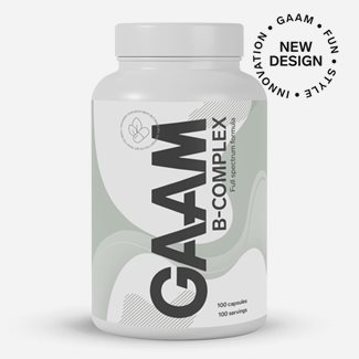 GAAM Health Series B-Complex, 100 caps, Vitaminer