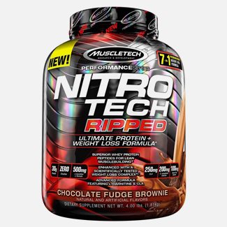 Muscletech Nitro-Tech Ripped, 1,8 kg, Proteinpulver
