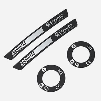Favero Set of adhesive labels for Assioma UNO/DUO, Pyörän polkimet