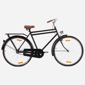 vidaXL Holländsk cykel 28 tum däck 57 cm ram herr
