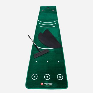 vidaXL Puttmatta för golf med kvast 335,3x69,9 cm