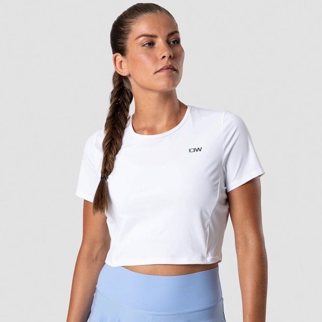 ICIW Smash Cropped Tee, Padel- och tennis T-shirt dam