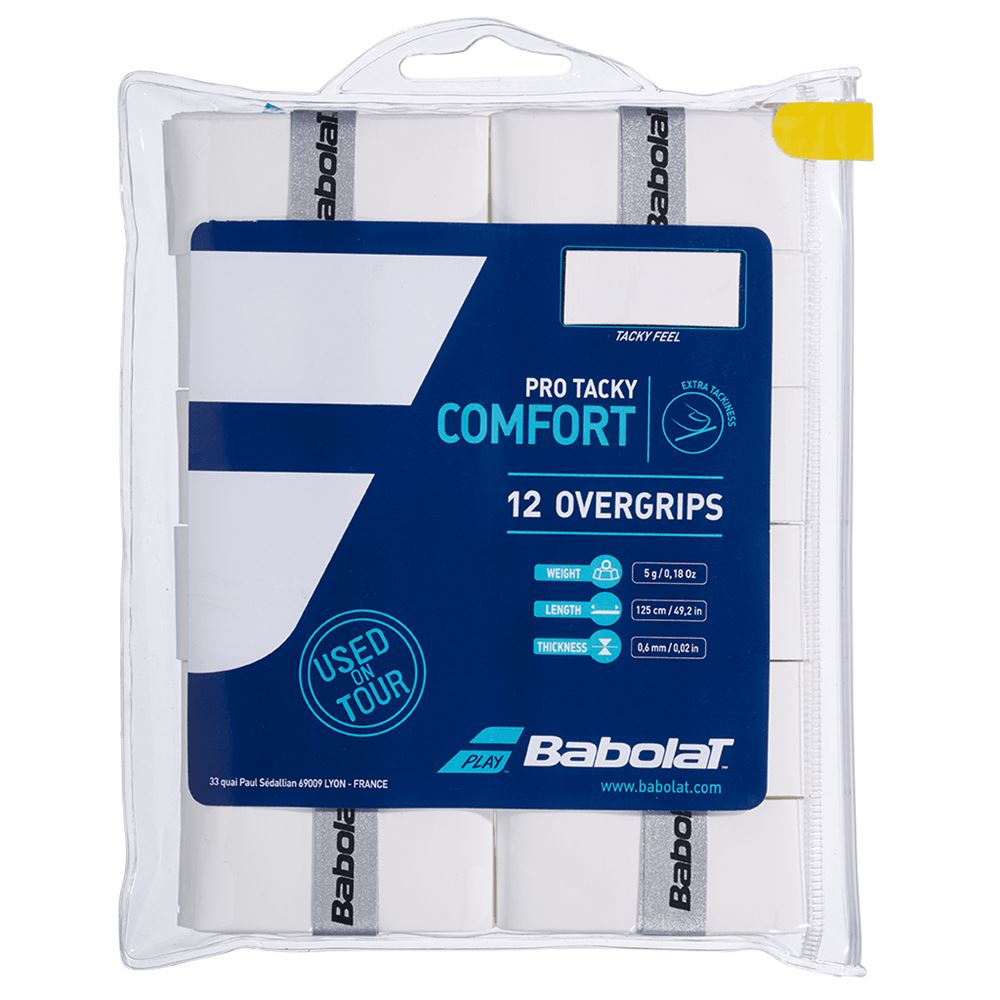Babolat Pro Tacky White 12-Pack