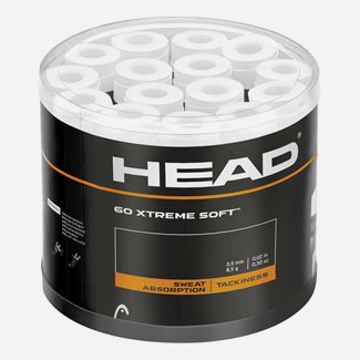 Head Xtreme Soft 60 Pcs Box White, Padel grepplinda