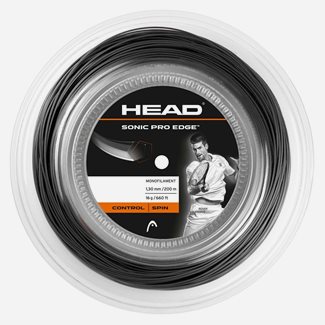 Head Sonic Pro Edge (200 M) 1.25/17 Gauge Anthracite, Tennis Strenge