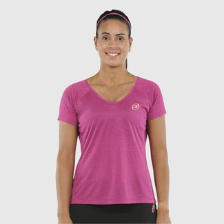 Bullpadel Eilo Rosa Top, Padel og tennis T-shirt dame