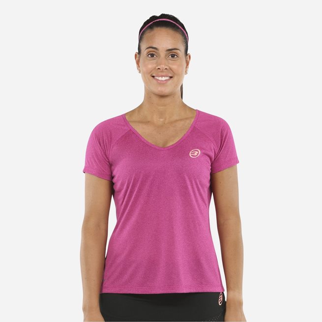Bullpadel Eilo Rosa Top, Padel- och tennis T-shirt dam