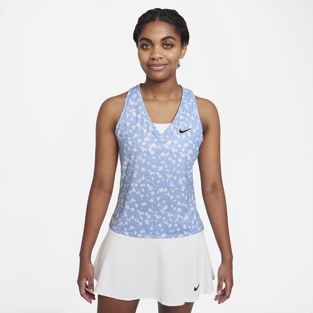 Nike Printed Tennis Tank Padel- och tennislinne dam