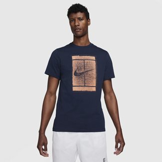 Nike Court Printed Seasonal Tee, Padel- och tennis T-shirt herr