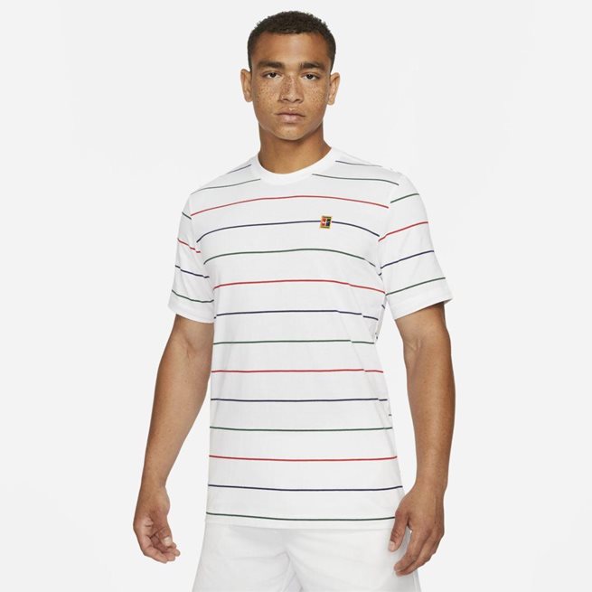 Nike Emb Stripes Tee, Padel- och tennis T-shirt herr