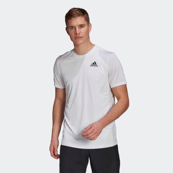 Adidas Club 3-Stripes Tee Miesten padel ja tennis T-paita