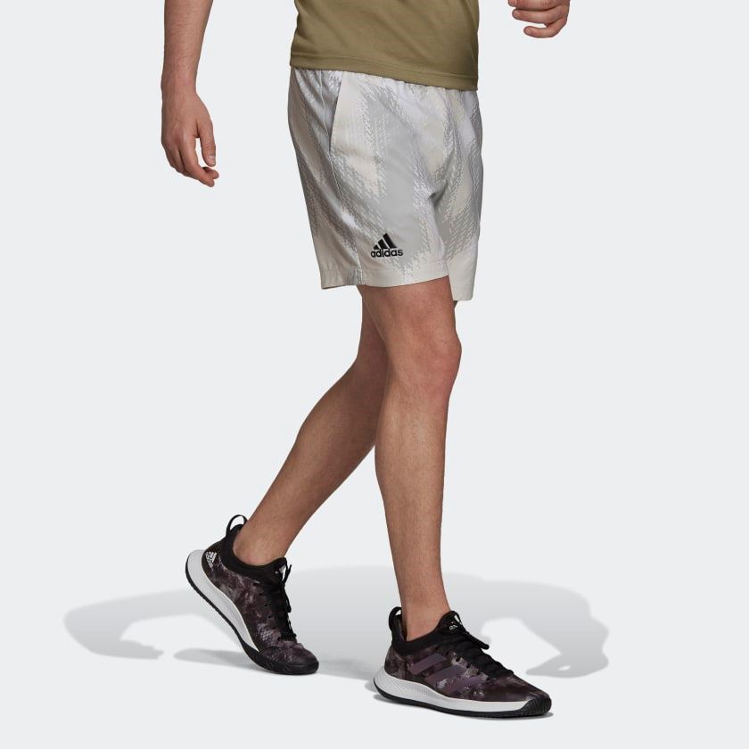 Adidas Printed Short 7 Inch P.Blue Miesten padel ja tennis shortsit