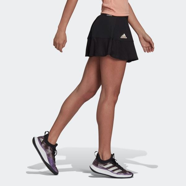 Adidas Match Skirt P.Blue Aeroknit Padel- och tenniskjol dam