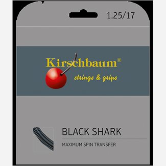 Kirschbaum Black Shark (Set) 1.25 mm/17 gauge, Tennissena