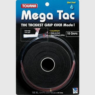 Tourna Grip Mega Tac 10-Pack, Padel grepplinda