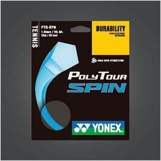Yonex Poly Tour Spin Black (200 M) Tennissenor