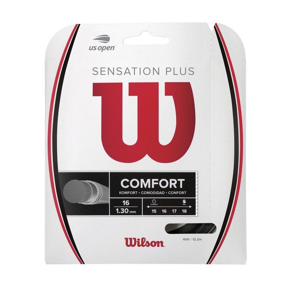 Wilson Sensation Plus Black (Set) Tennis senori