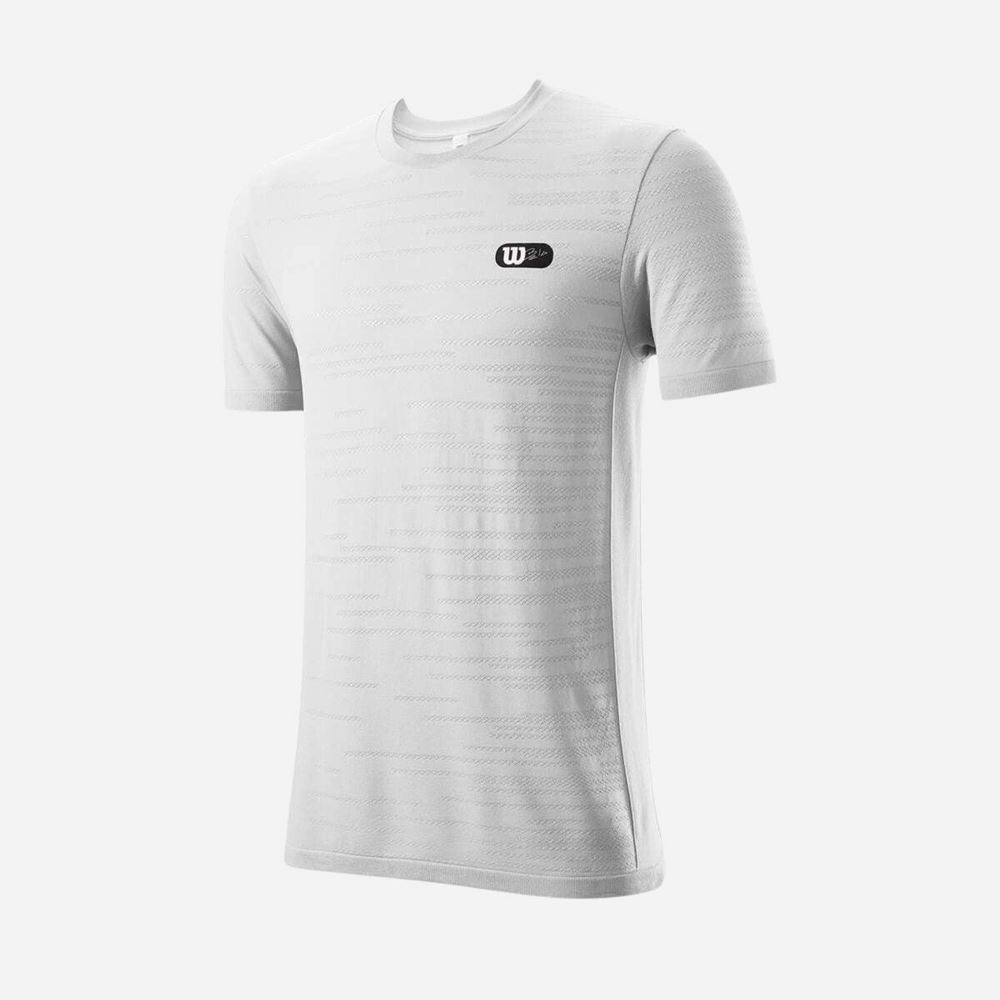 Wilson Bela Seamless Crew Shirt II Padel- och tennis T-shirt herr
