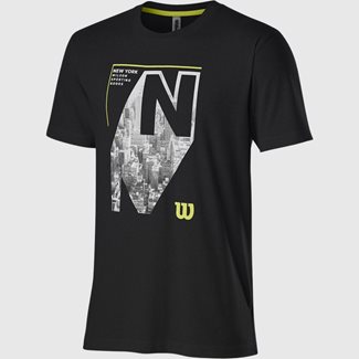Wilson Nyc Aerial Tech Tee, Padel- och tennis T-shirt herr