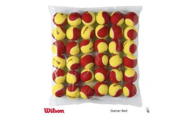 Wilson Starter Red (36-Pack), Tennisbollar