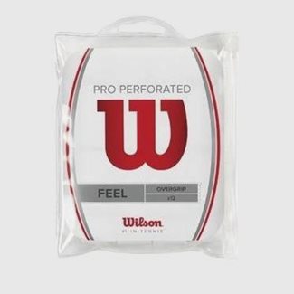 Wilson Perforated Overgrip 12-Pack, Padel greptape