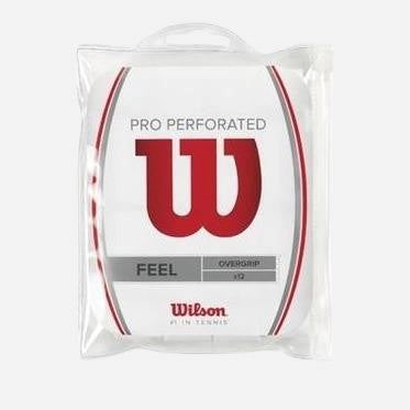 Wilson Perforated Overgrip 12-Pack Padel grepplindor