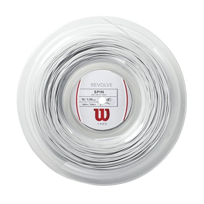 Wilson Revolve White (200 M), Tennis Strenge