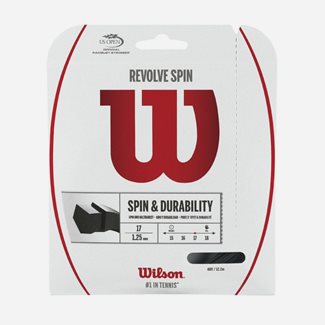 Wilson Revolve Spin Black (Set) 1.25 Mm/17 Gauge, Tennissenor