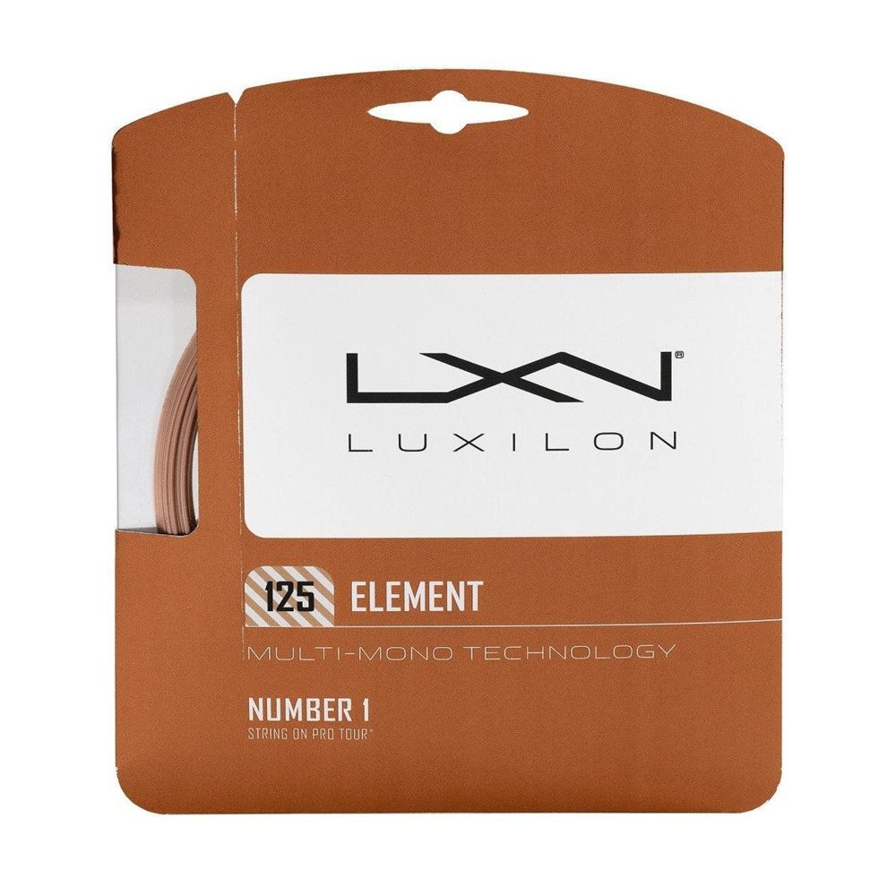 Luxilon Element (Set) 1.25 Mm/16L Gauge Tennis senori