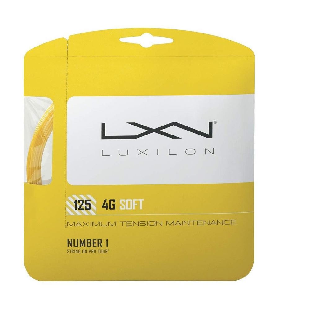 Luxilon 4G Soft Gold (Set) Tennis senori