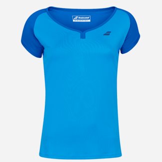 Babolat Play Cap Sleeve Top, Padel- och tennis T-shirt tjej