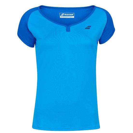 Babolat Play Cap Sleeve Top, Padel- och tennis T-shirt tjej
