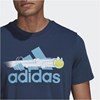 Adidas Graphic Logo Tee, Padel- och tennis T-shirt herr
