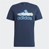 Adidas Graphic Logo Tee, Padel- och tennis T-shirt herr