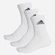 Adidas Cushioned Socks 3-Pack, Sukat