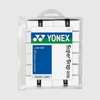 Yonex Super Grap 12-Pack, Padel grepplindor