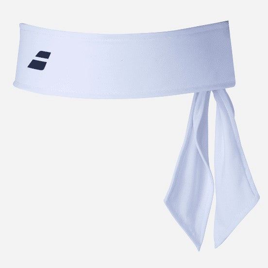 Babolat Tie Headband White Pannband