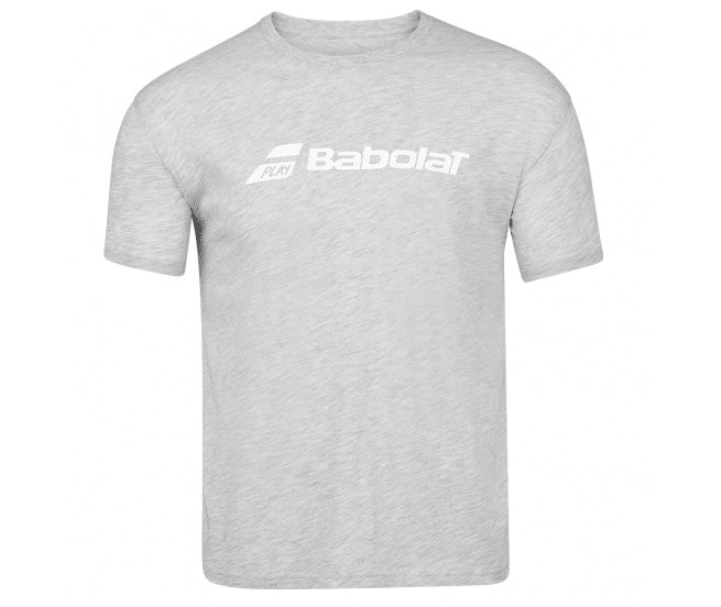 Babolat Exercise Tee Grey, Padel- och tennis T-shirt kille