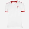 Sergio Tacchini Club Tech T-Shirt White/Red, Padel- och tennis T-shirt herr