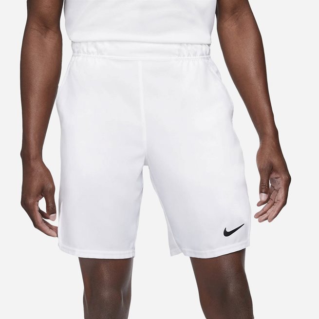 Nike Victory 9'' Shorts White, Padel- og tennisshorts herre