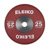 Eleiko IWF Weightlifting Training Disc, Viktskiva Gummerad