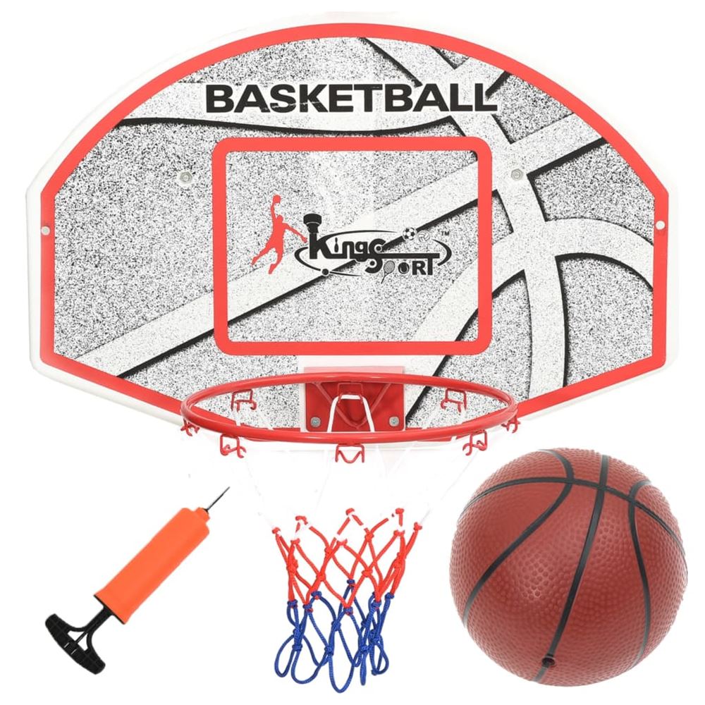 vidaXL Basketkorg 5 delar väggmonterad 66×445 cm