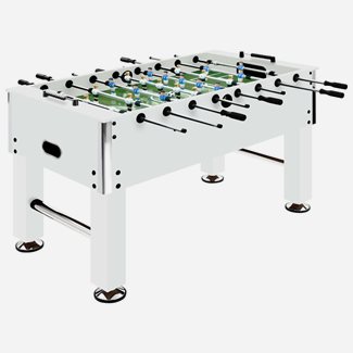 vidaXL Fotbollsbord stål 60 kg 140x74,5x87,5 cm vit