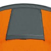 vidaXL Tält för 4 personer grå och orange